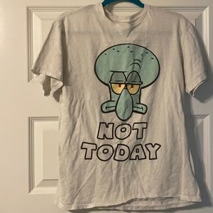 Squidward shirt size medium